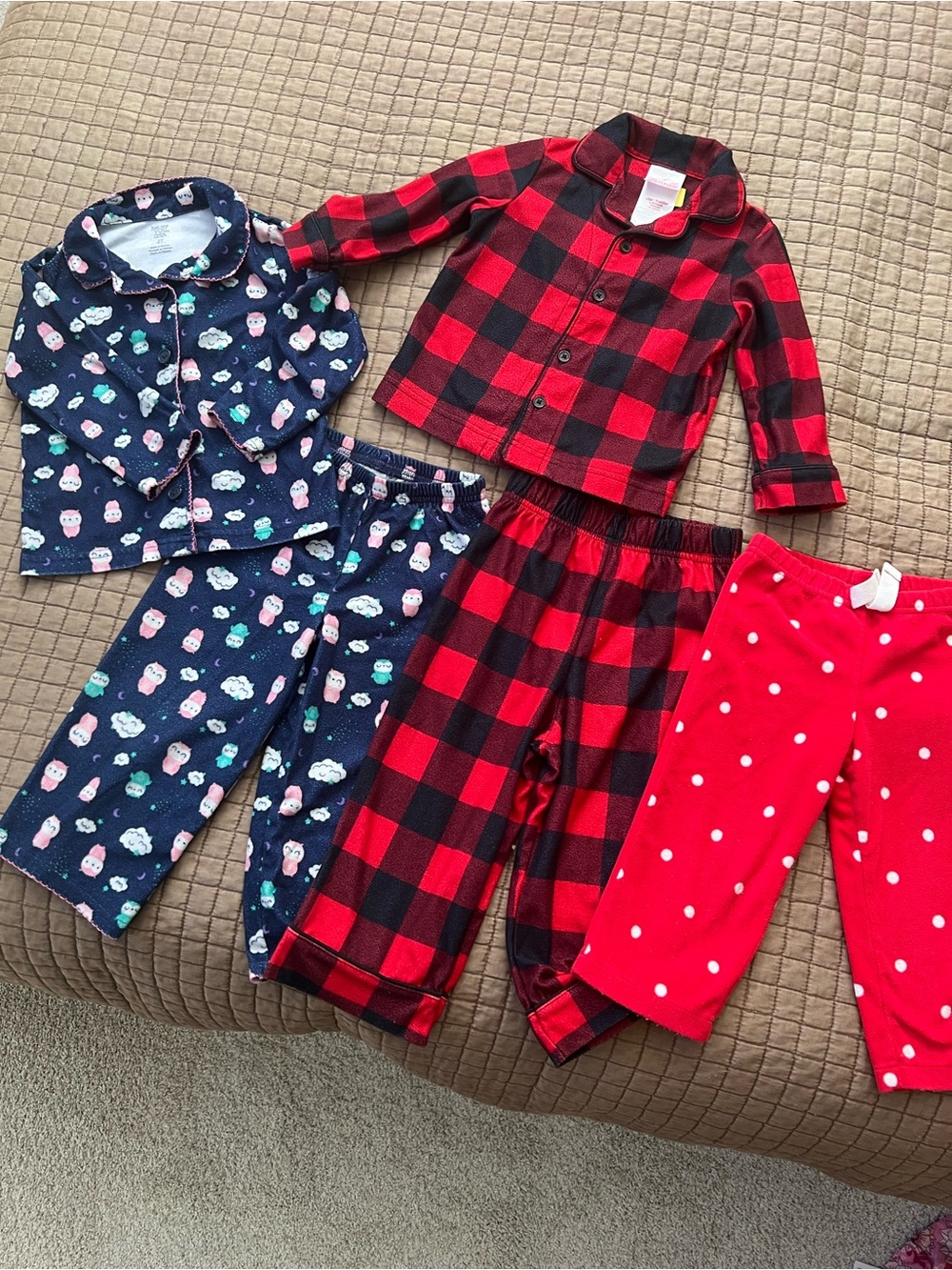 Toddler Pajama Bundle – Carter’s + Target Wondershop – 18M/2T/24M